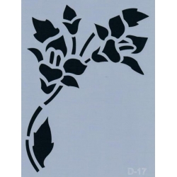 Szablon 20x15cm, D-17 Cadence